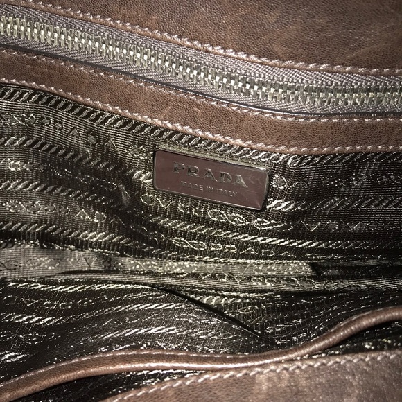 Prada like new nylon satchel handbag - Picture 3 of 8